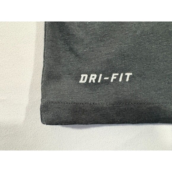 Nike Run With The Hunted Flaming Wolf M Dri-Fit T-Shirt Mens Atheltic Cut Sz S - Picture 4 of 13